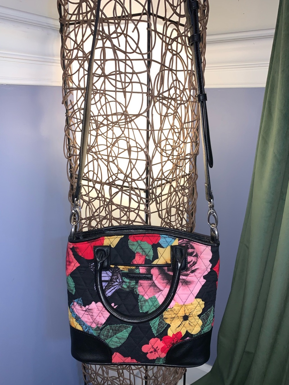 Vera Bradley two way bag handbag/Crossbody bag